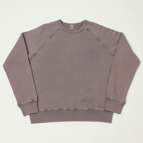 Flea-T 1950s Raglan Sleeve Sweatshirt - Navy