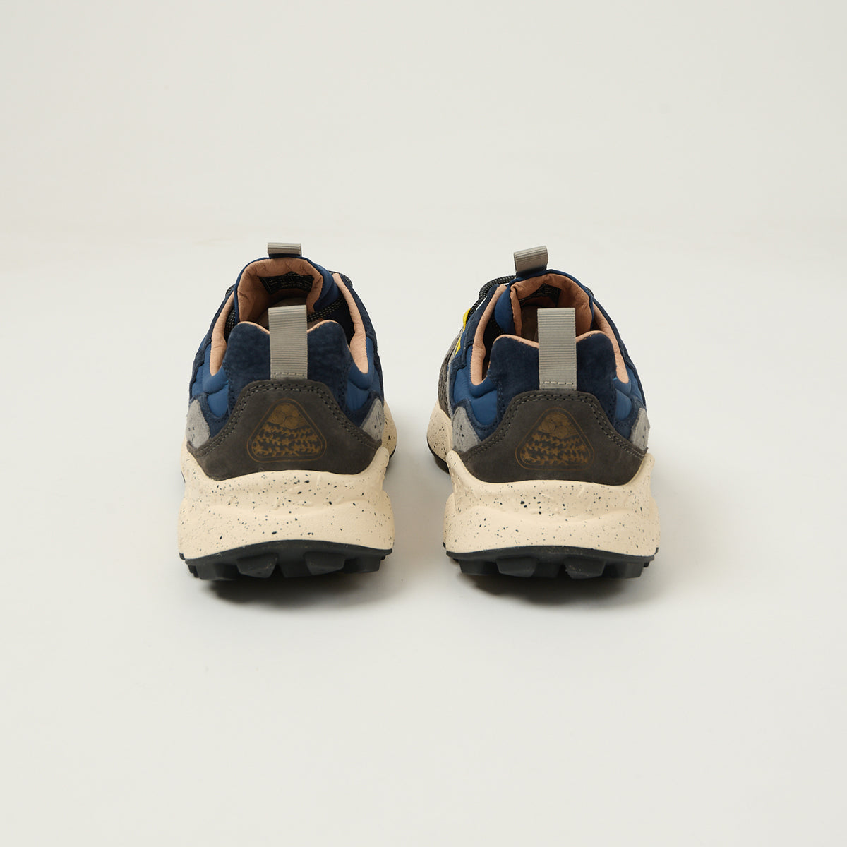 Flower Mountain Yamano 3 Suede/Nylon Sneaker - Grey/Navy