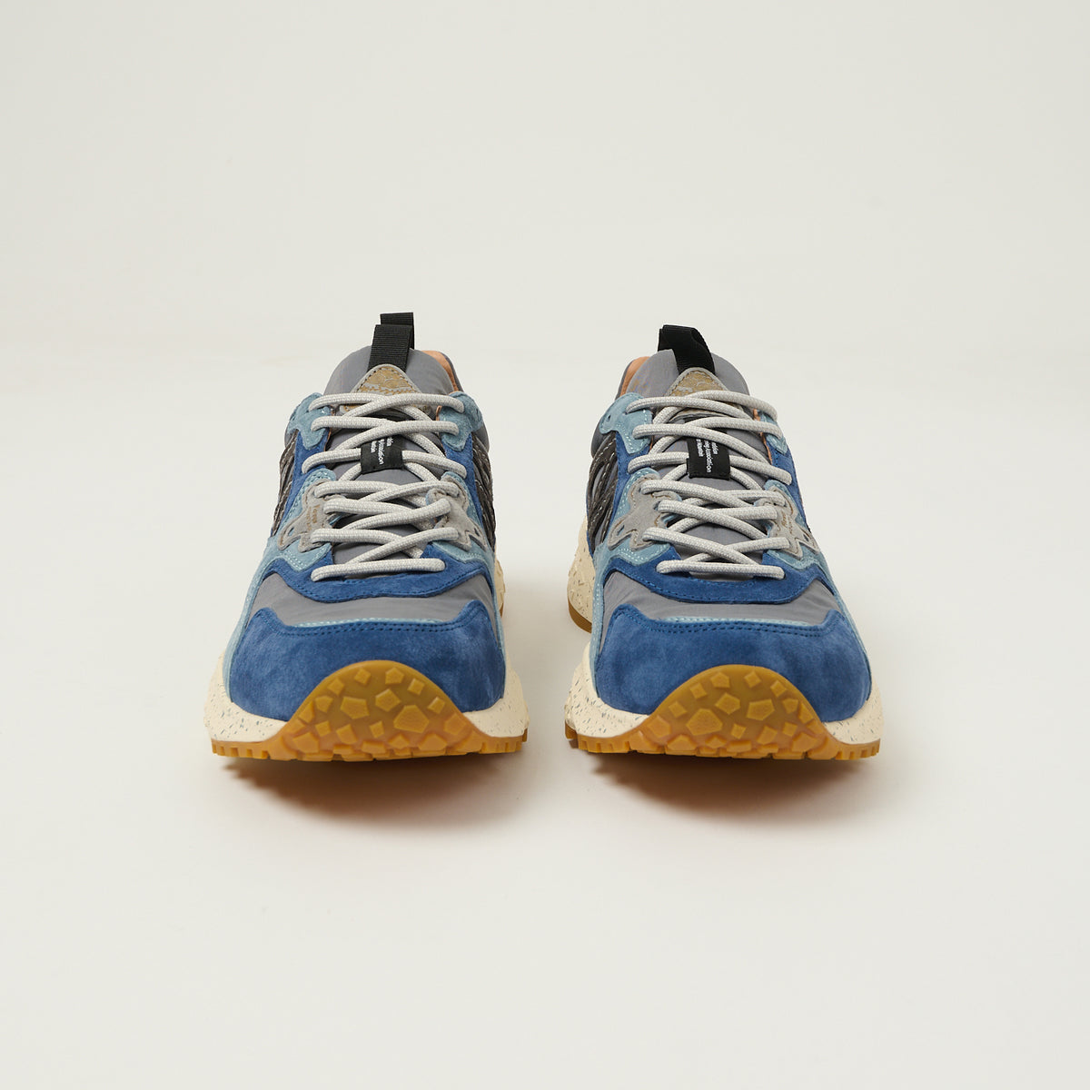 Flower Mountain Solin Suede/Nylon Sneaker - Bluette/Grey/Light Blue