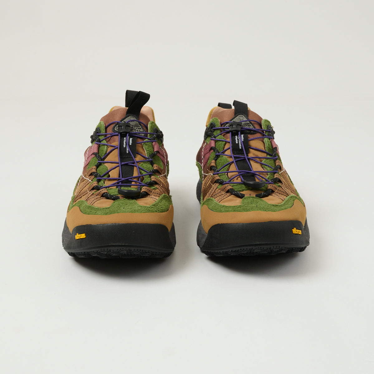 Flower Mountain Iwano 2 Man 'Suede/Nylon Sneaker - Taupe/Kaky/Rust