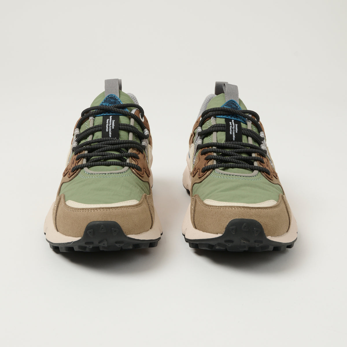 Flower Mountain Yamano 3 'Kaiso' Eco Suede Sneaker - Brown/Dark Brown