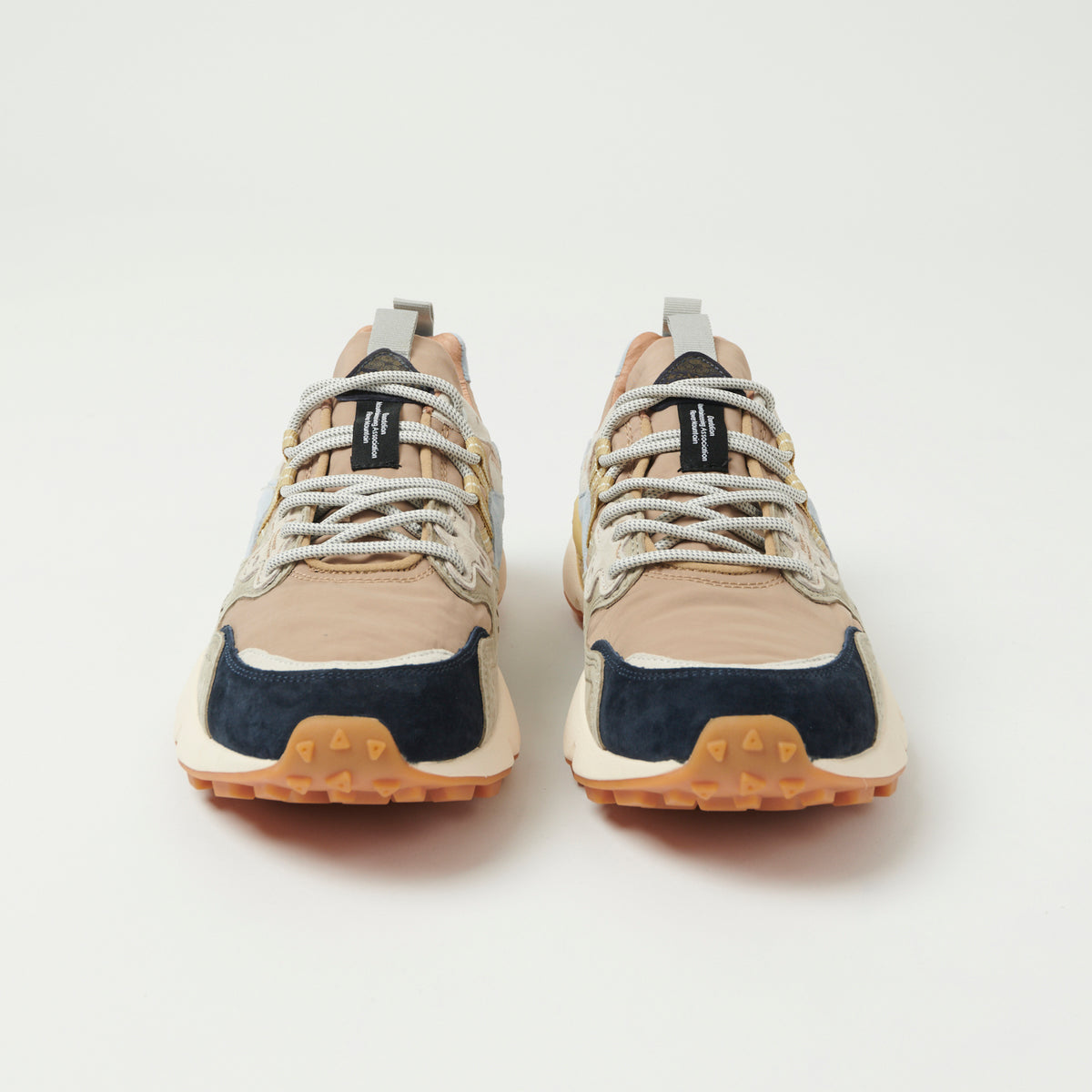Flower Mountain Yamano 3 Man Suede/Nylon Sneaker - Black/Brown/Army Green