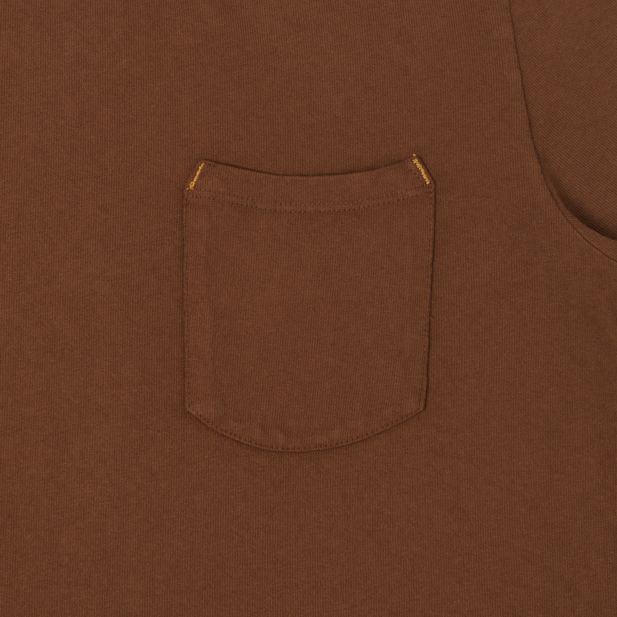 Freenote Cloth 13oz Pocket T-Shirt - Chocolate