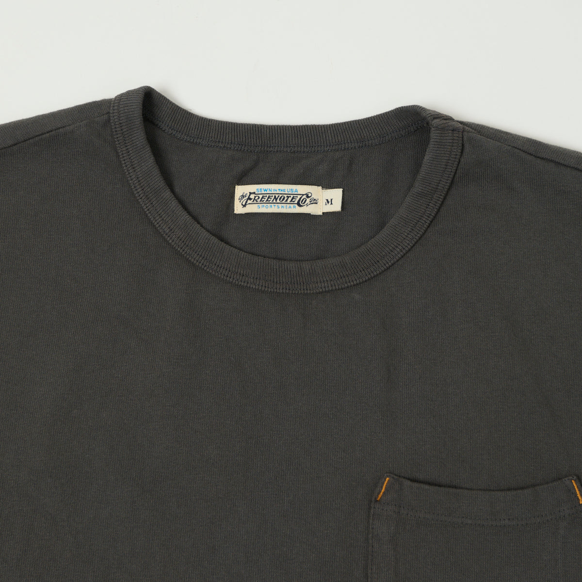 Freenote Cloth 13oz Pocket T-Shirt - Midnight