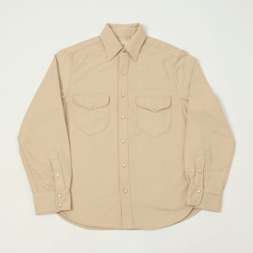 Freenote Cloth Bodie Twill Shirt - Cream