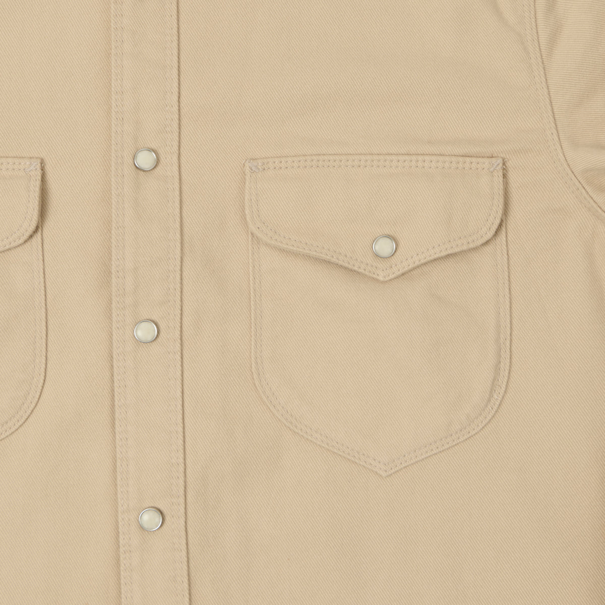Freenote Cloth Bodie Twill Shirt - Cream