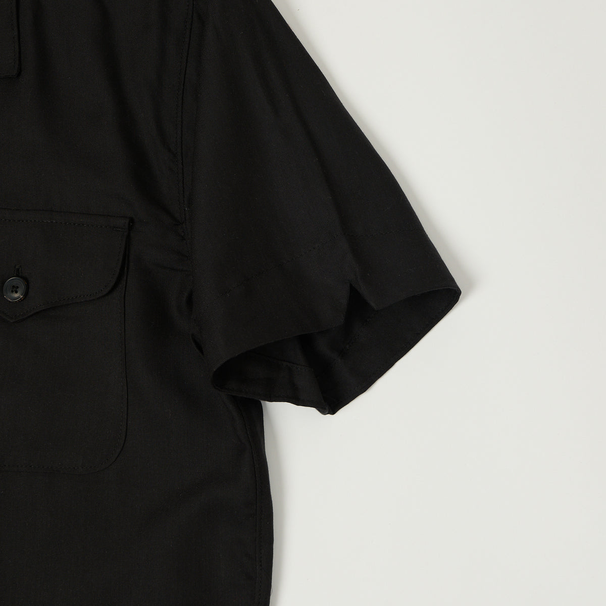 Freenote Cloth 'Jove' Short Sleeve Shirt - Black