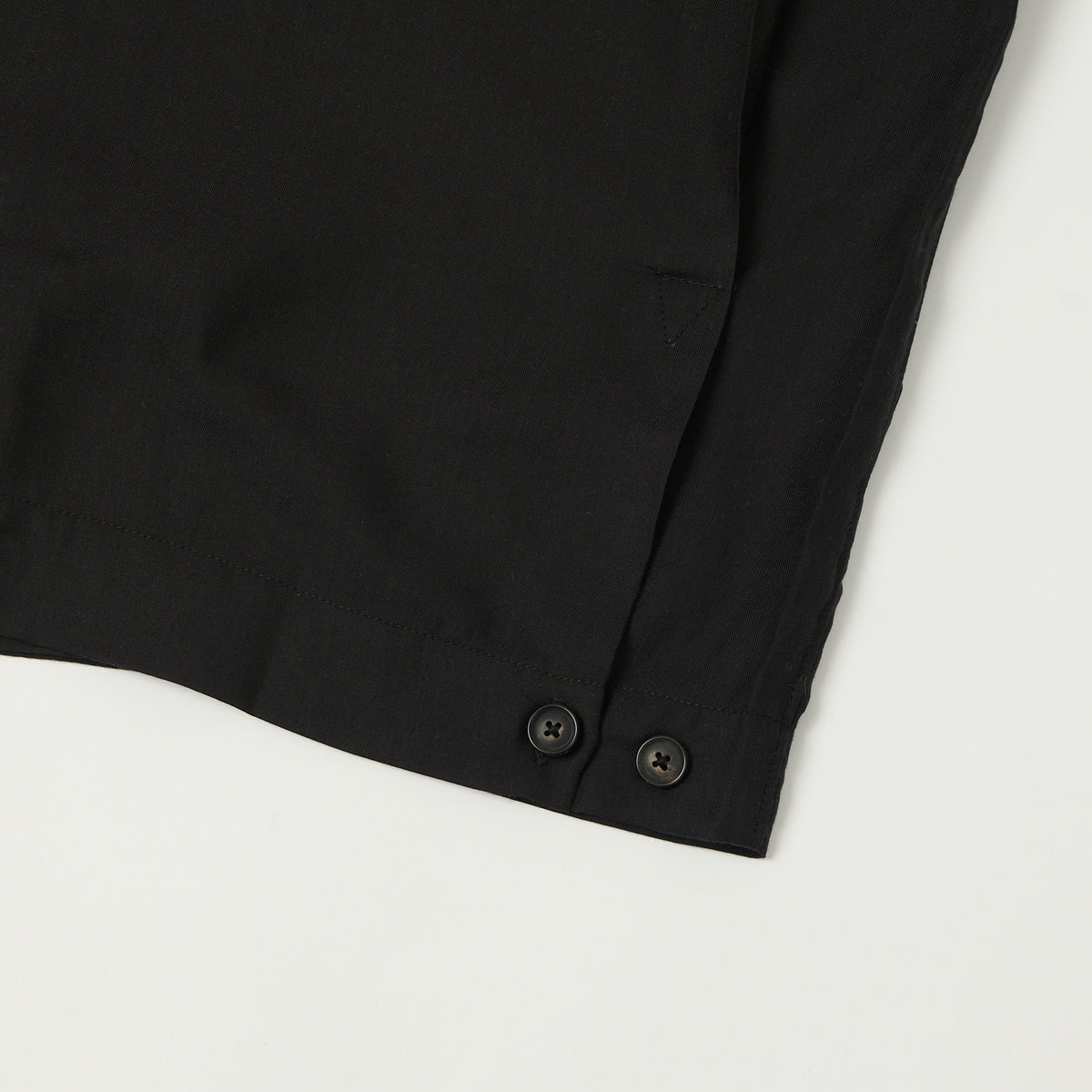 Freenote Cloth 'Jove' Short Sleeve Shirt - Black