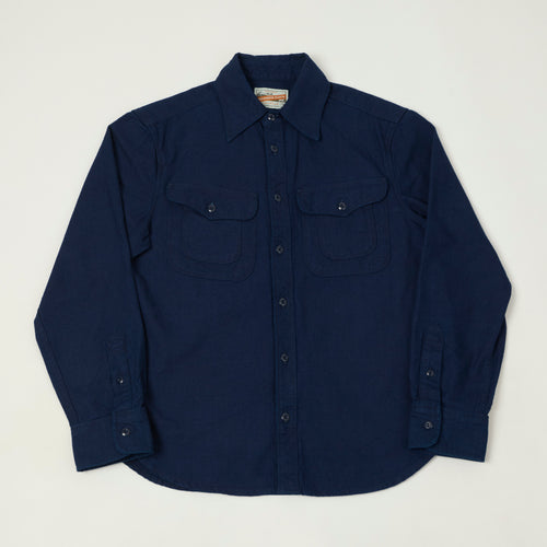 Freenote Cloth 'Kamas' Canvas Work Shirt - Indigo