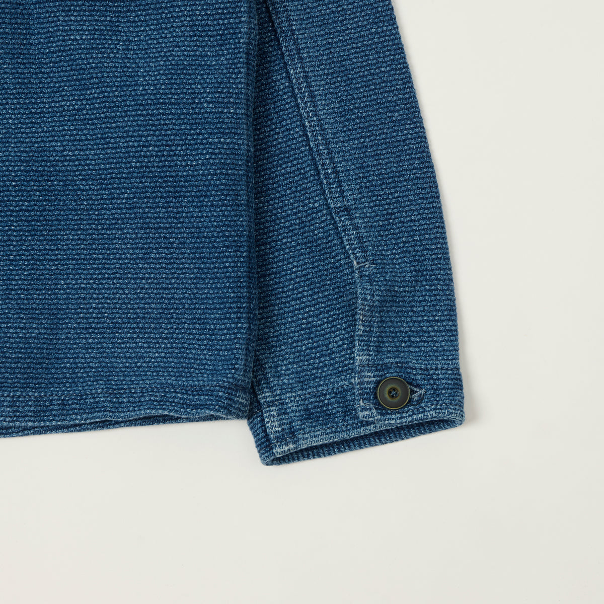 Freenote Cloth 'Midway' Indigo Sashiko Jacket - Two Year Wash