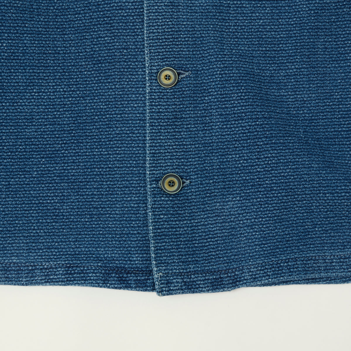 Freenote Cloth 'Midway' Indigo Sashiko Jacket - Two Year Wash