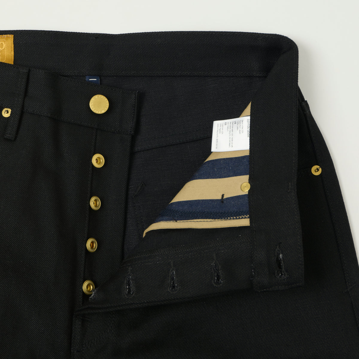 Freenote Cloth 'Modesto' 15.75oz Regular Straight Jeans - Black