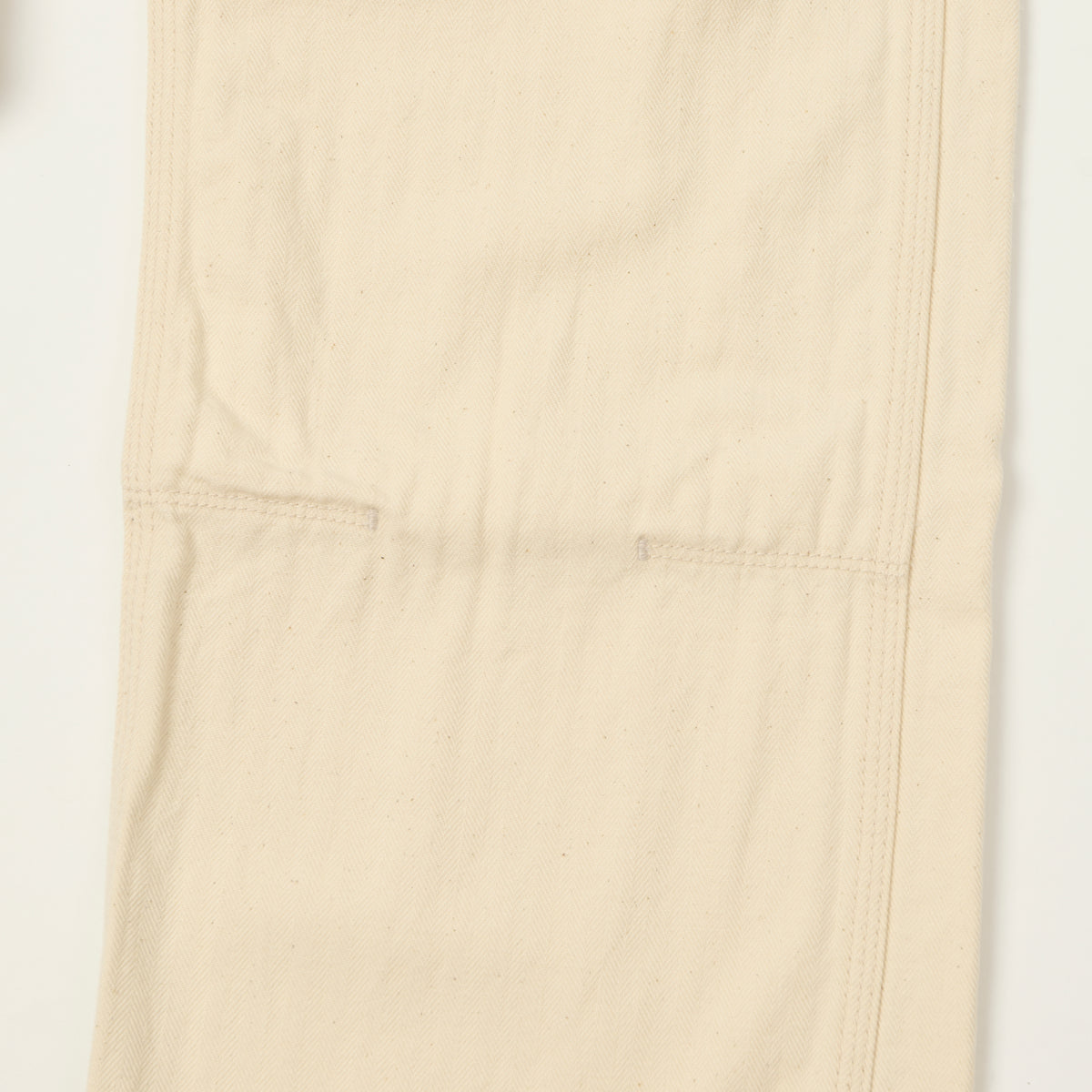 Freenote Cloth 'Ortega' 13oz Herringbone Trousers - Natural