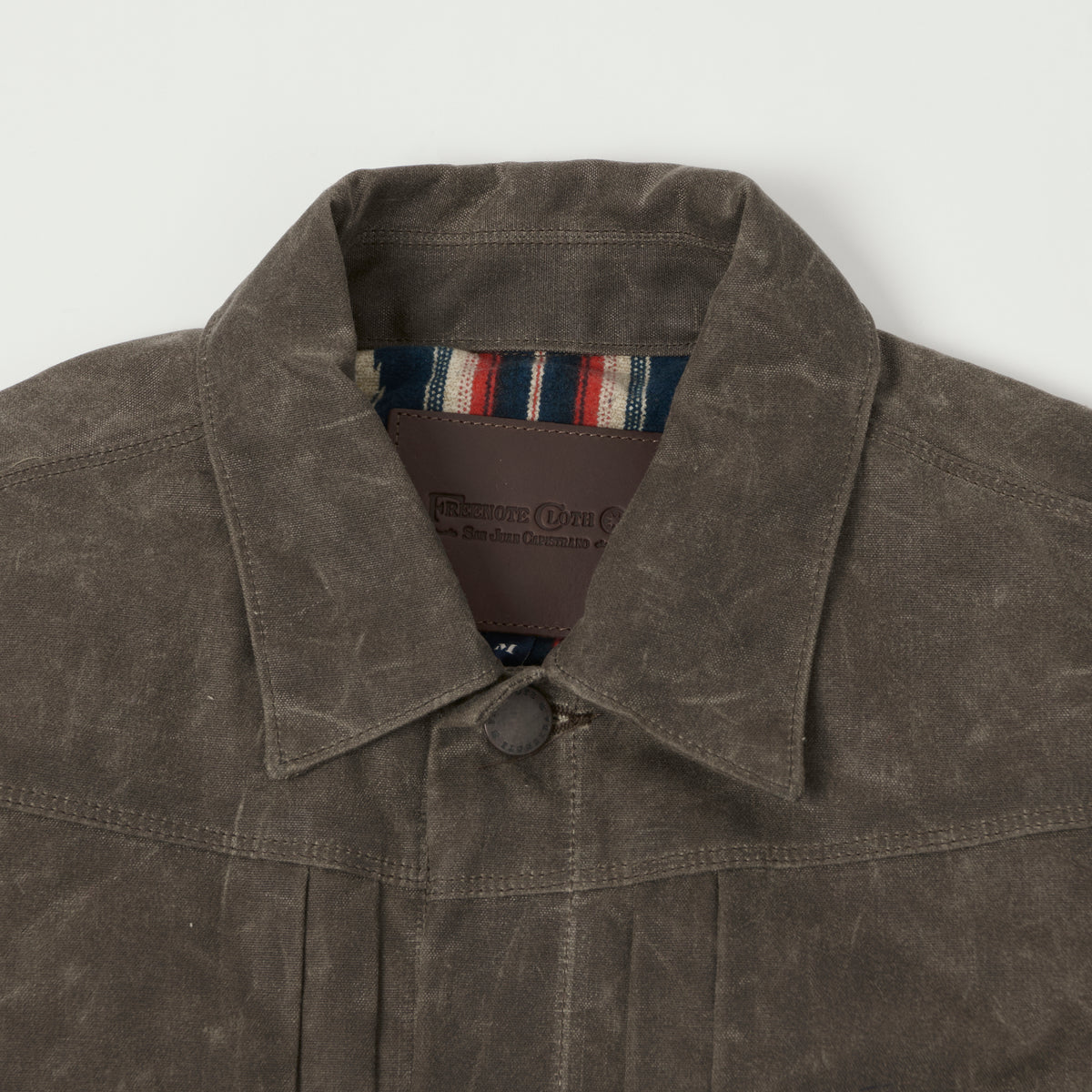Freenote Cloth 'Riders' Waxed Canvas Jacket - Oak