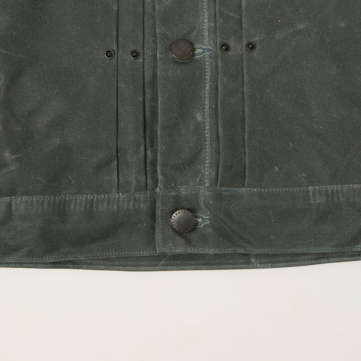 Freenote Cloth 'Riders' Waxed Canvas Jacket - Charcoal