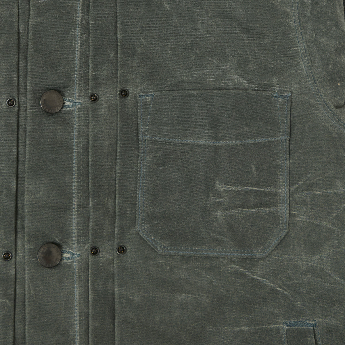 Freenote Cloth 'Riders' Waxed Canvas Jacket - Charcoal