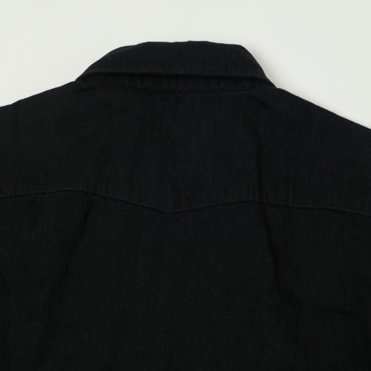 Freenote Cloth 'Sinclair' Denim Western Shirt - Black