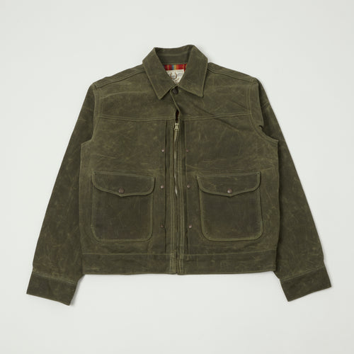 Freenote Cloth 'Faro' Waxed Canvas Jacket - Olive