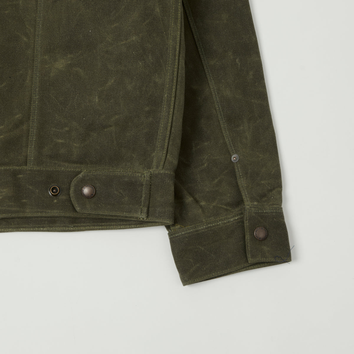 Freenote Cloth 'Faro' Waxed Canvas Jacket - Olive