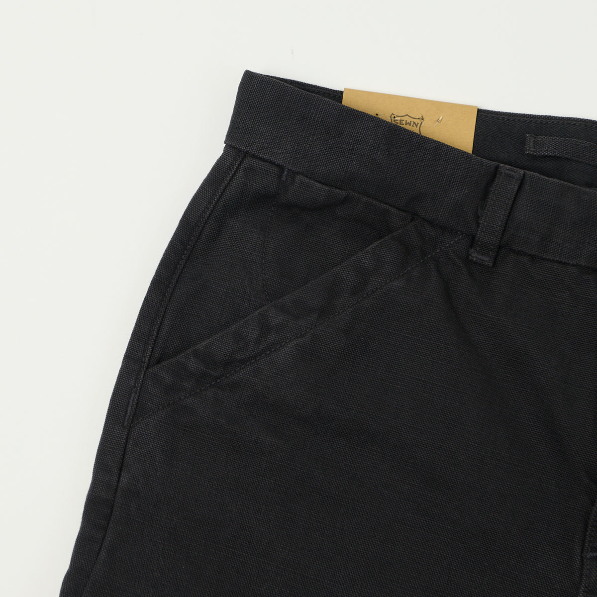 Freenote Cloth Heavyweight 14oz Slub Workers Chino - Black