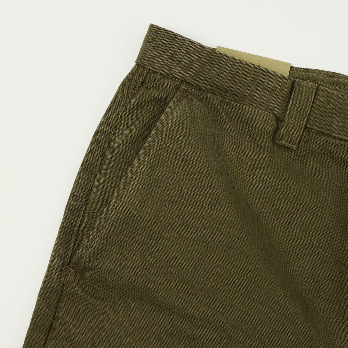 Freenote Cloth Heavyweight 14oz Slub Deck Pant - Army Green