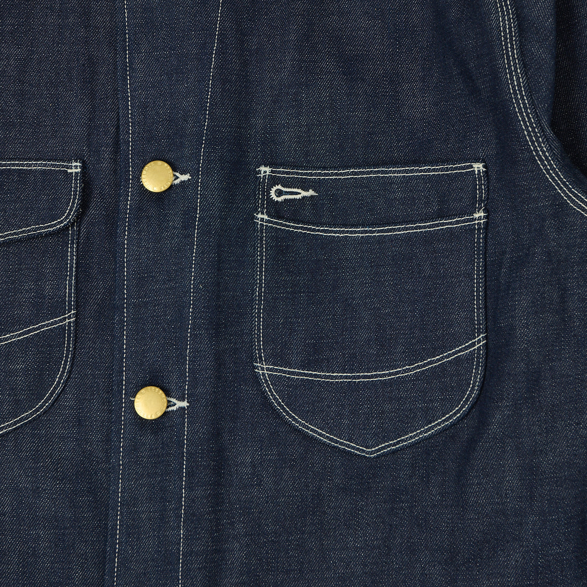 Freenote Cloth 'Modesto' 11oz Memphis Blue Denim Coverall Jacket - Raw