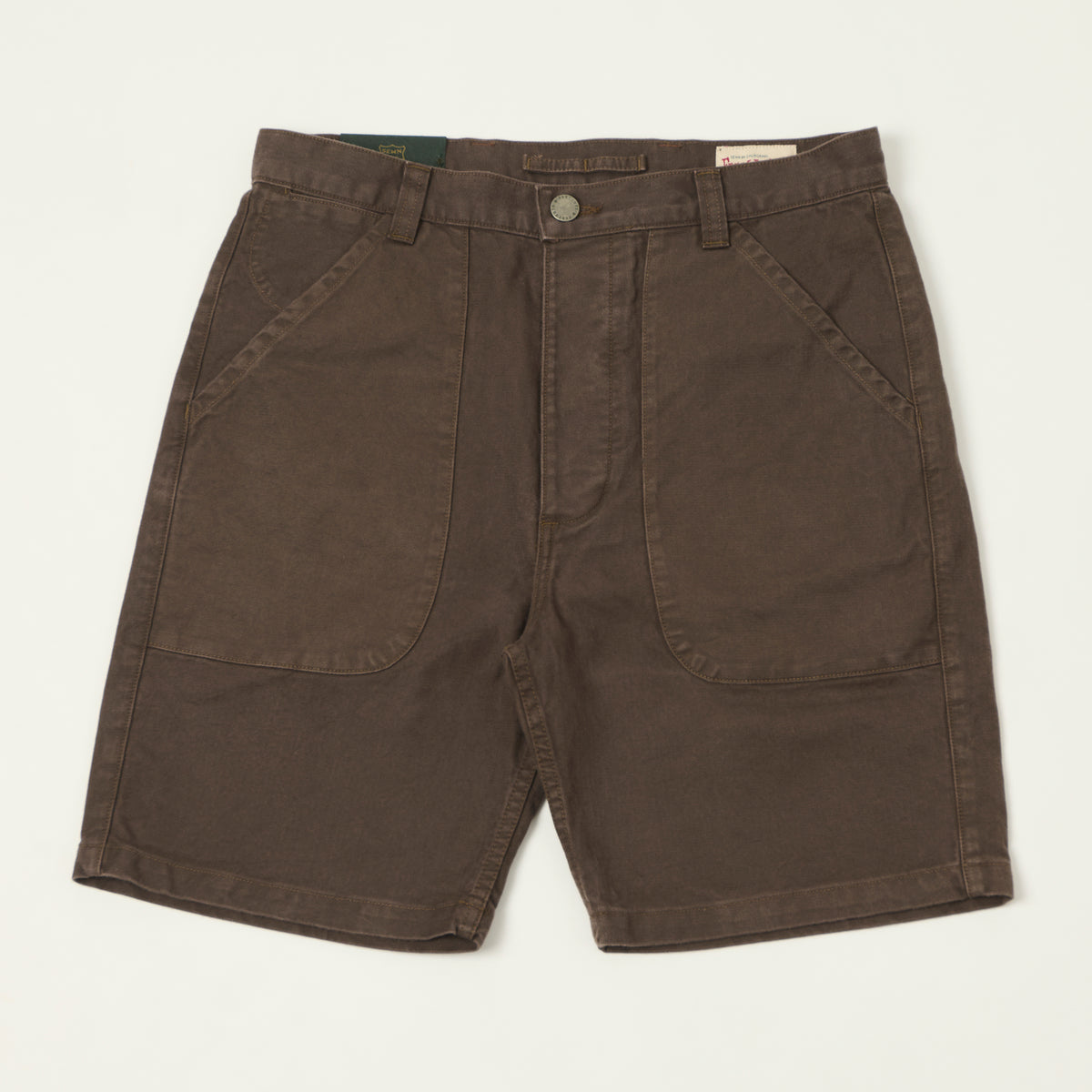 Freenote Cloth 'Vagabond' Fatigue Short - Bark