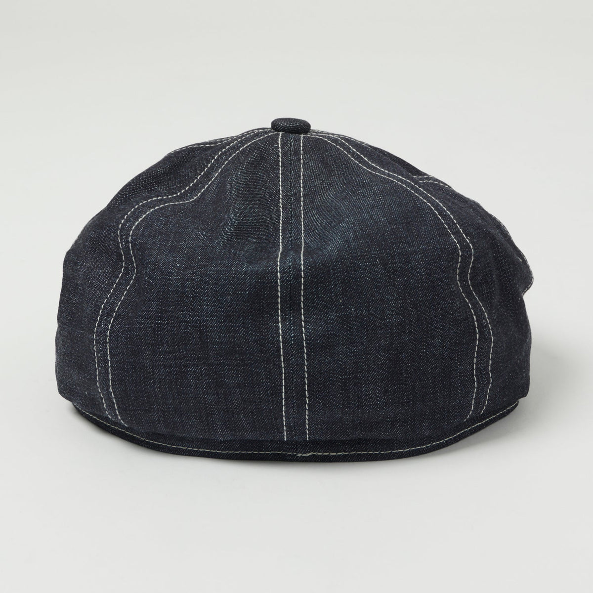 Freewheelers & Co Union Special Overalls 'Jam Buster' Denim Flat Cap - Indigo