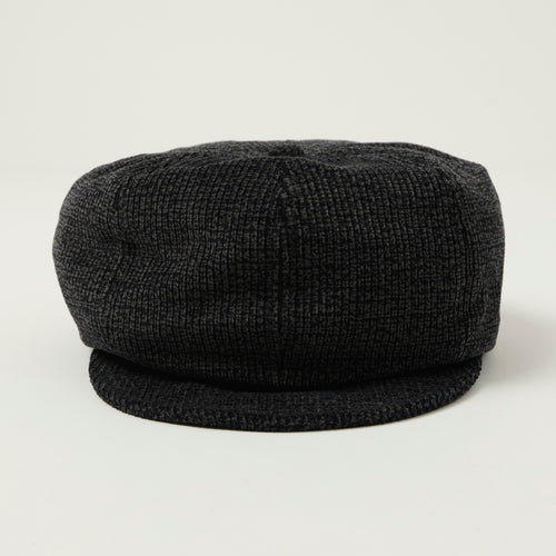 Freewheelers & Co Great Lakes 'Yellowstone' Casquette - Grained Charcoal Black