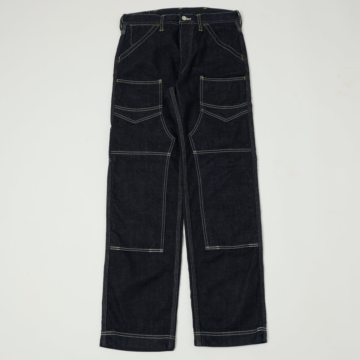 Freewheelers & Co Union Special Overalls 'Derrickman' Work Jean - One Wash