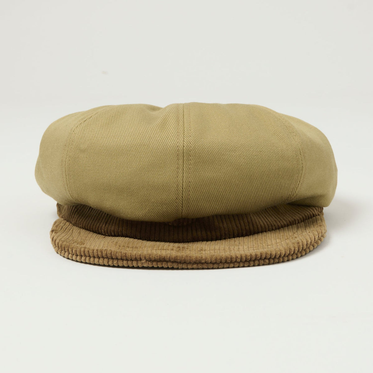 Freewheelers & Co Union Special Overalls 'Jam Buster' Flat Cap - Beige
