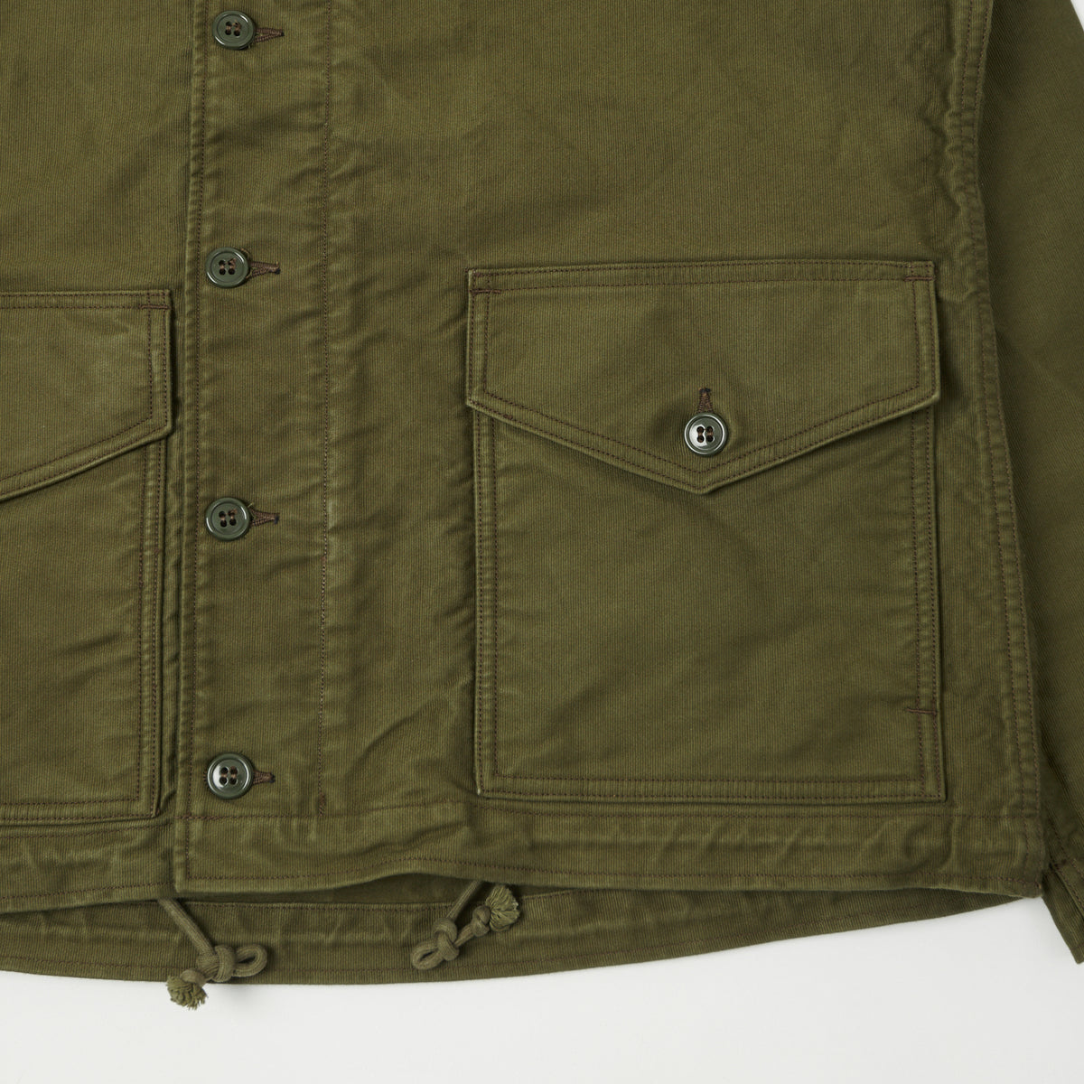 Freewheelers & Co U.S. Army Deck Worker Parka - Olive