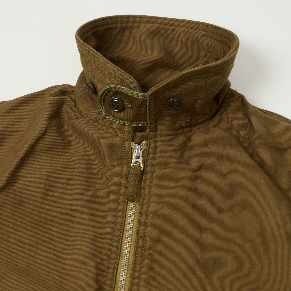Freewheelers & Co S-8 Aviators Summer Flying Jacket - Sepia Brown
