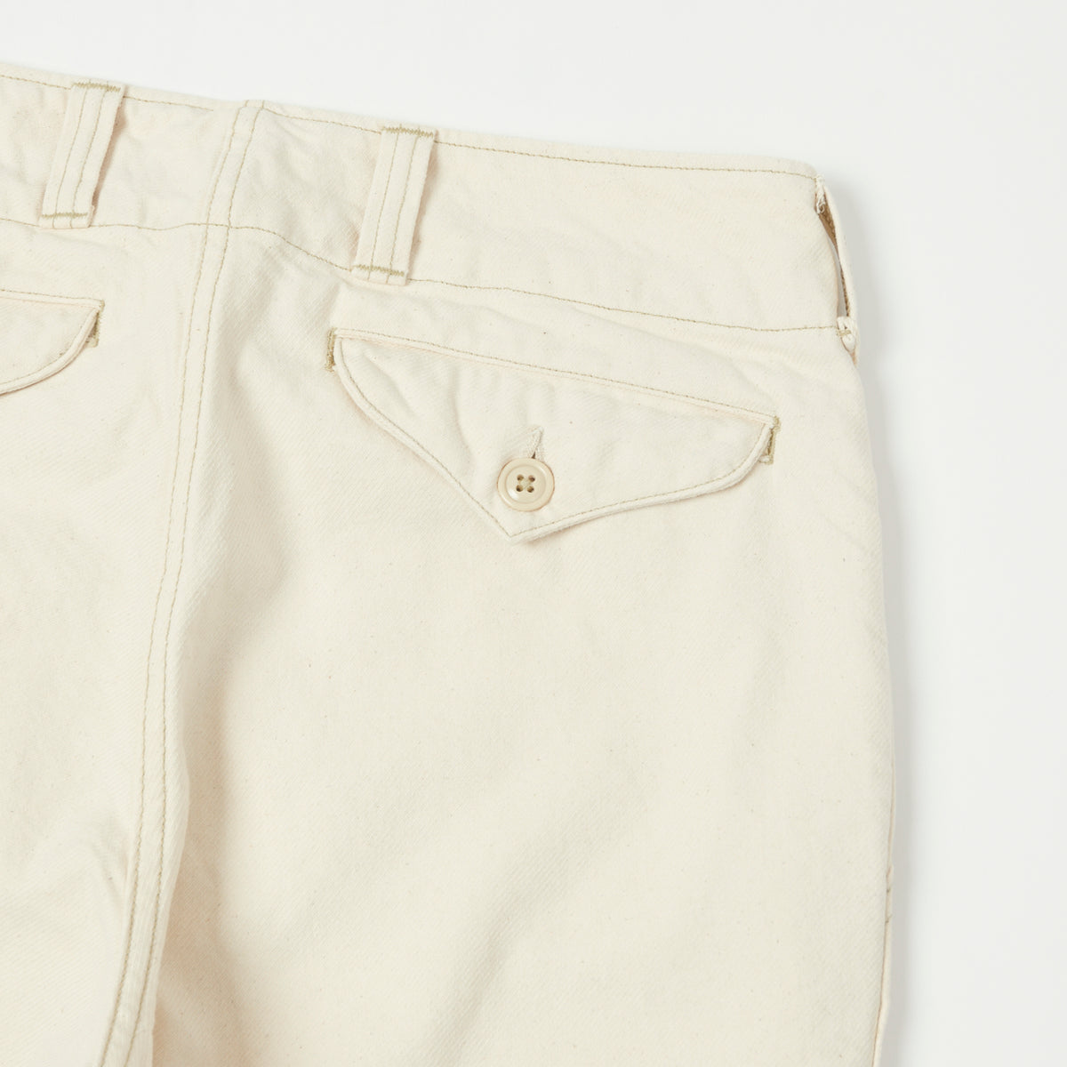 Freewheelers & Co Union Special Overalls Aviators Trouser - Raw White