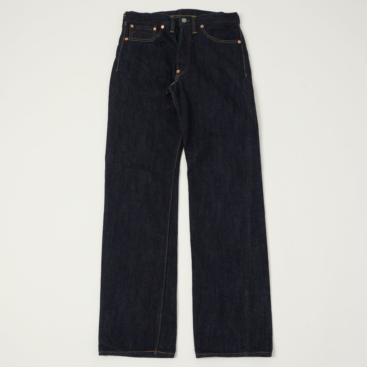Freewheelers & Co The Vanishing West 601XX 1942 Wide Straight Jean - One Wash