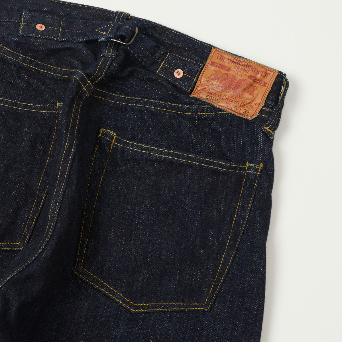 Freewheelers & Co The Vanishing West 601XX 1942 Wide Straight Jean - One Wash