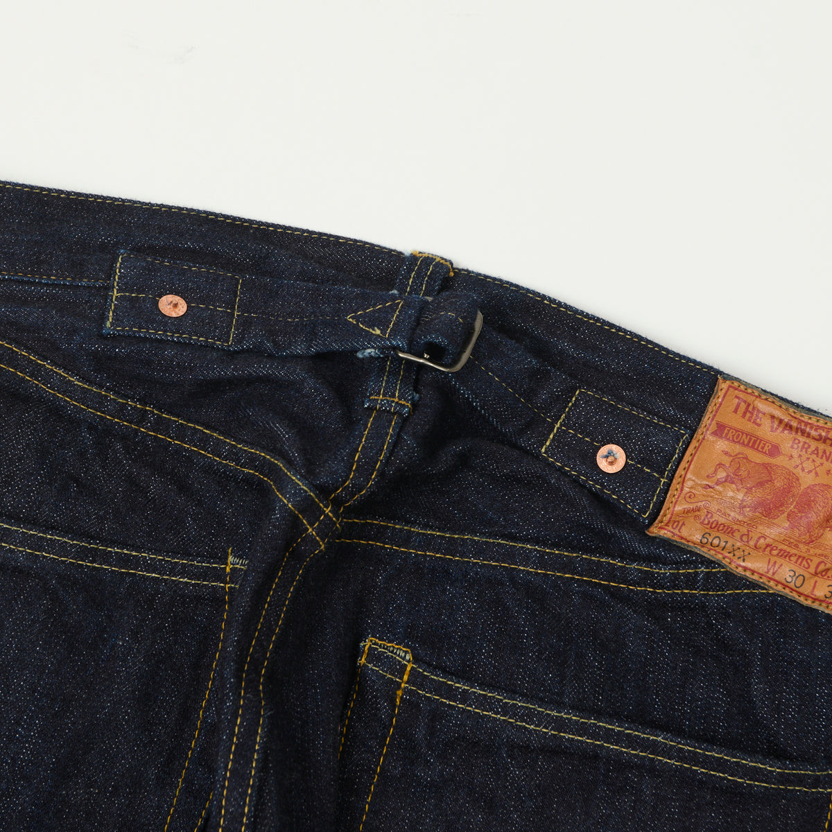 Freewheelers & Co The Vanishing West 601XX 1942 Wide Straight Jean - One Wash