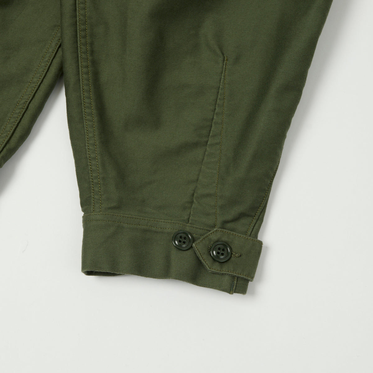 Freewheelers & Co Union Special Overalls 'Ground Crew' Trousers - Olive