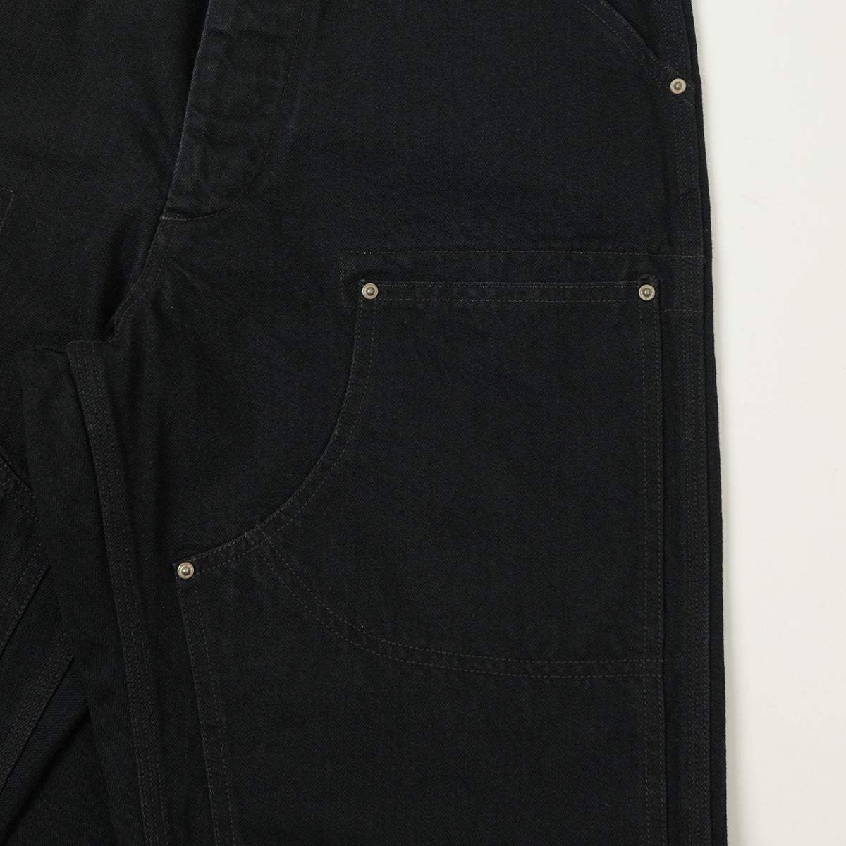 Freewheelers & Co Motor Psyclone 'Bakersfield' Trousers - Rude Black