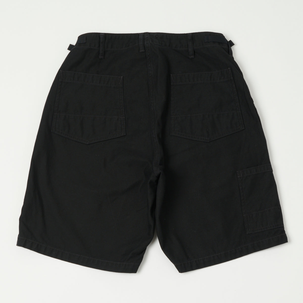 Freewheelers & Co Motor Psyclone 'Garage Crew' Work Short - Black