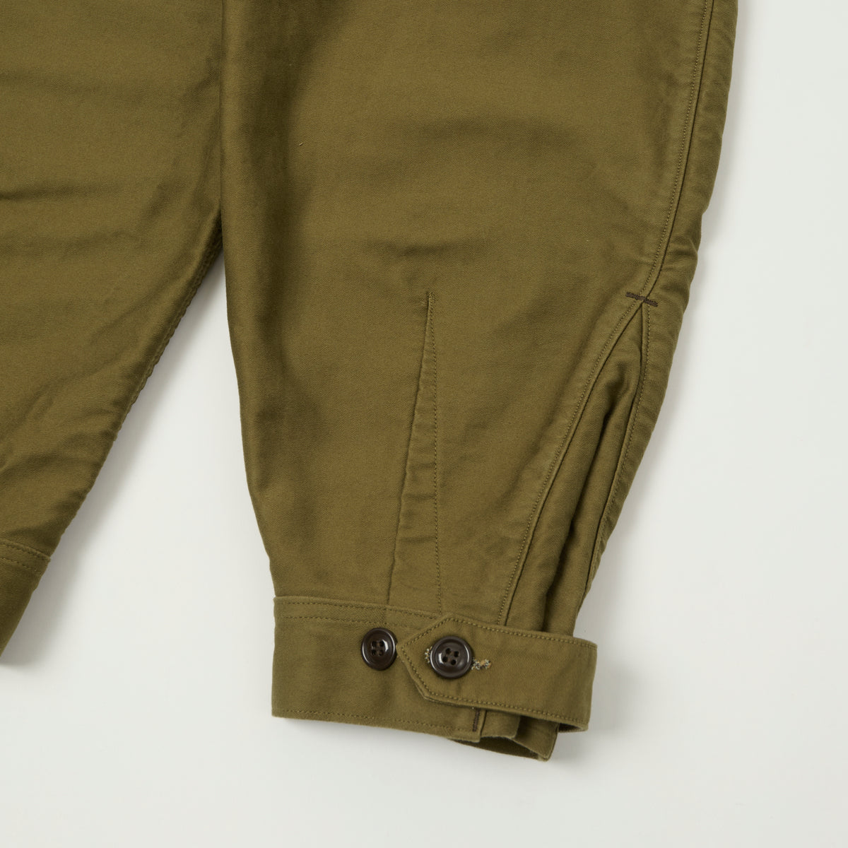 Freewheelers & Co Union Special Overalls 'Ground Crew' Trousers - Khaki Beige