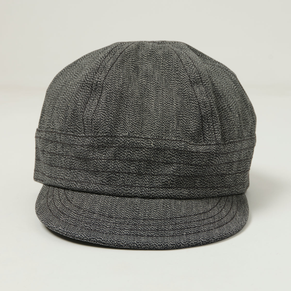 Freewheelers & Co Union Special Overalls 'Guthrie' Chambray Cap - Black Pepper