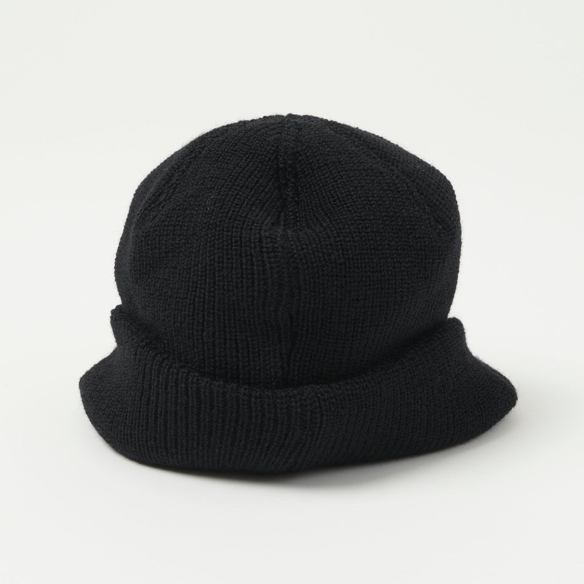 Freewheelers & Co M-1941 Wool Knit Jeep Cap - Black