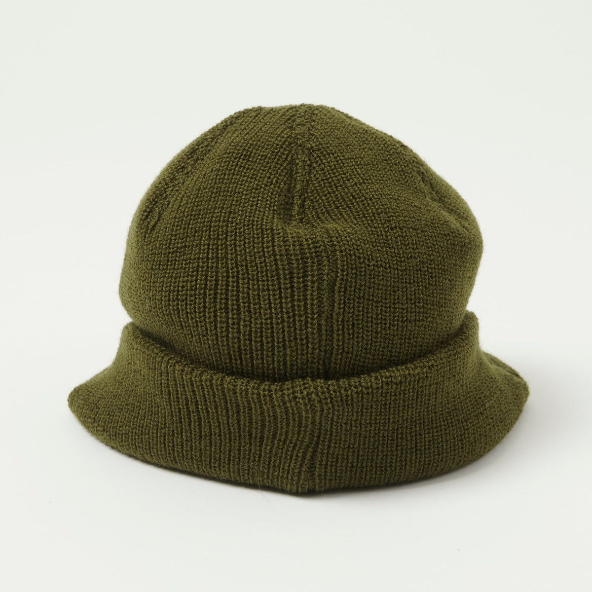 Freewheelers & Co M-1941 Wool Knit Jeep Cap - Olive
