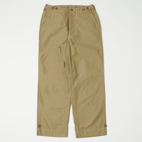 Freewheelers & Co U.S. Military 'M-1943' Trouser -Dark Tan