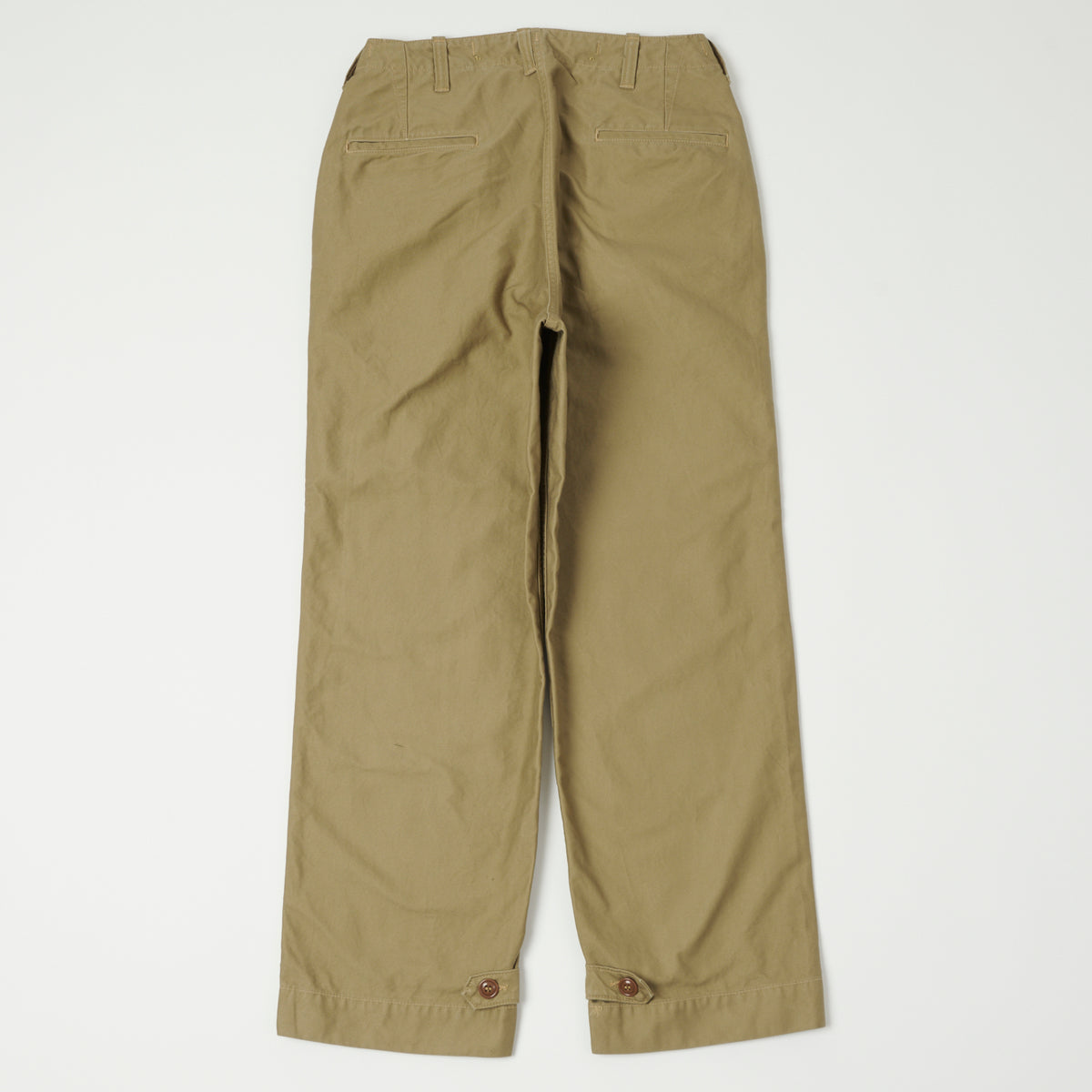 Freewheelers & Co U.S. Military 'M-1943' Trouser -Dark Tan