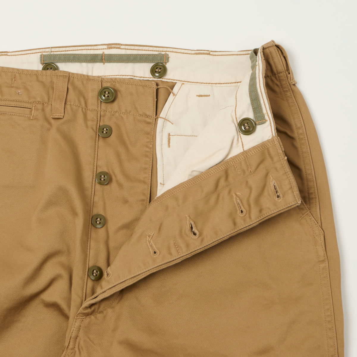 Freewheelers & Co Union Special Overalls 'M-1950' Chinos - Camel