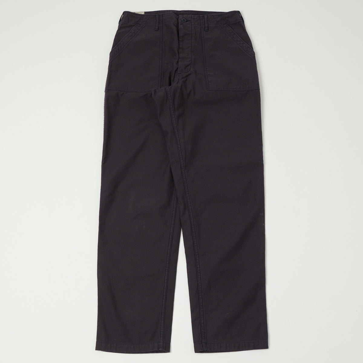 Freewheelers & Co Military Utility Trouser - Eggplant Navy