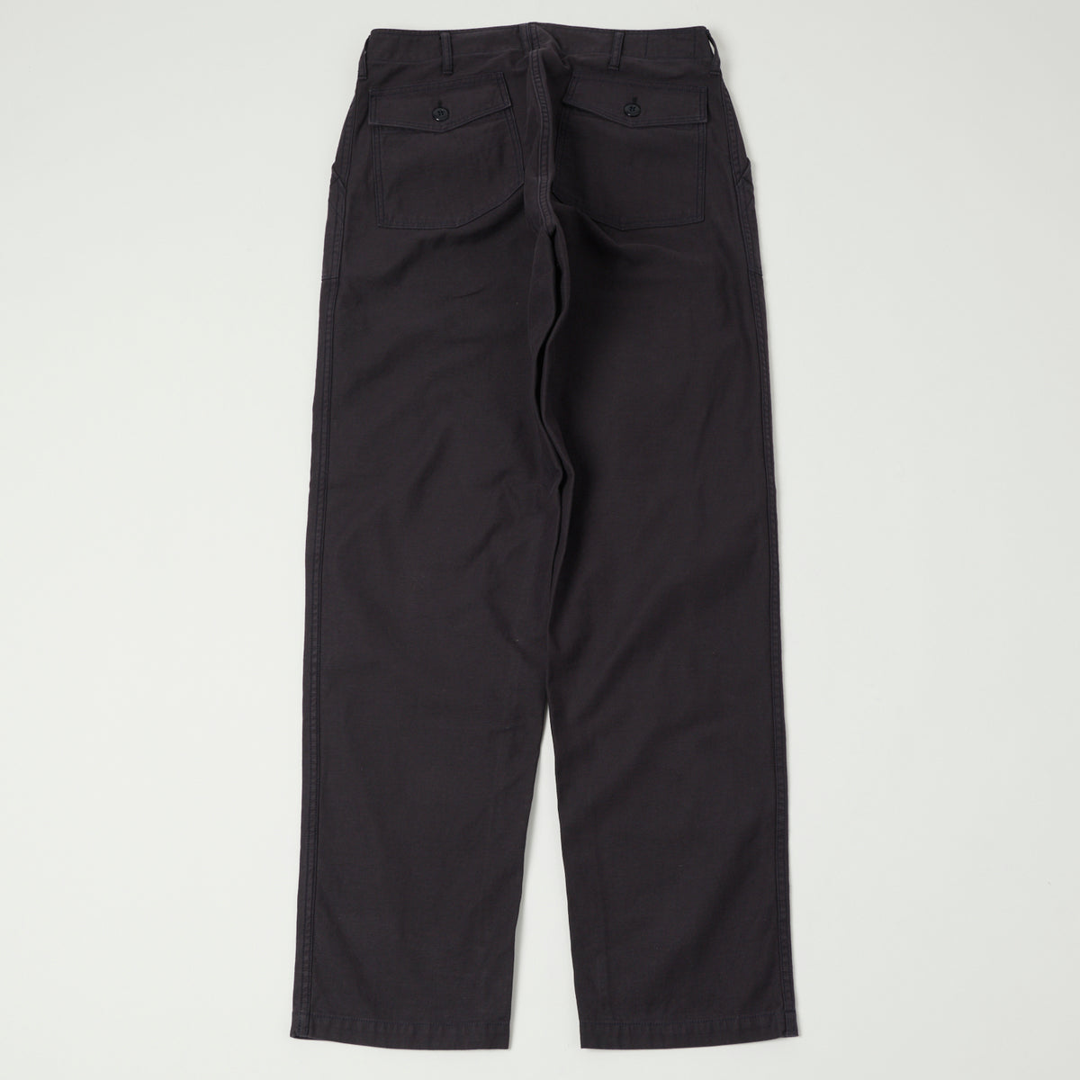 Freewheelers & Co Military Utility Trouser - Eggplant Navy