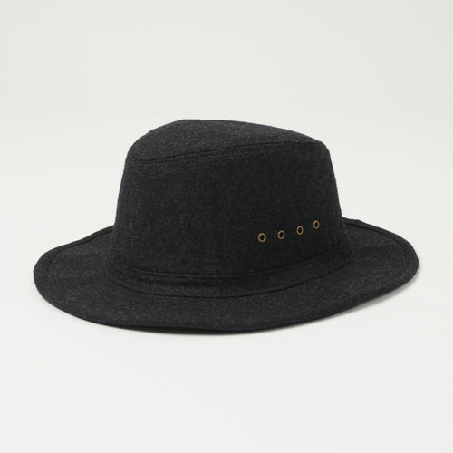 Freewheelers & Co Great Lakes 'Smokey Bear' Woodsman Hat - Black